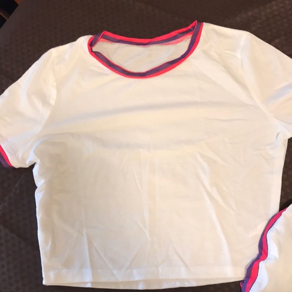 White Jogging short sets - Picture 3 of 4